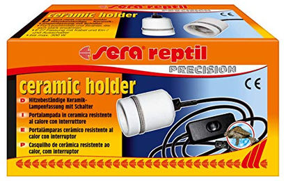Sera Reptil Keramikstrahler Keramikfassung mit Schalter für Terrarien - 1 Stk. – Bild 1 von 2