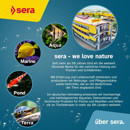Sera reptil Professional Carnivor Nature Schildkrötenfutter für Wasserschildkröten 10 l - 10 l – Bild 1 von 3