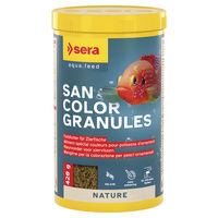 Produktbild von Sera San Color Granules Fischfutter für Fische 420 g