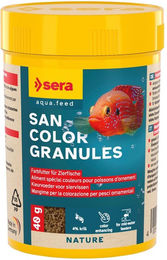 Produktbild von Sera San Color Granules Fischfutter mit Krill 100 ml (40 g)