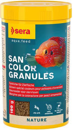Produktbild von Sera San Color Granules Fischfutter mit Krill 250 ml (100 g)