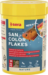 Sera San Nature Süßwasser Fischfutter mit Insekten ohne Farb- und Aromastoffe 22 g - 100 ml – Bild 1 von 3