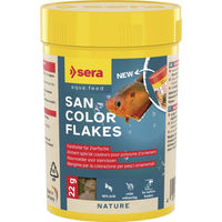 Produktbild von Sera San Nature Süßwasser Fischfutter mit Insekten ohne Farb- und Aromastoffe 22 g - 100 ml