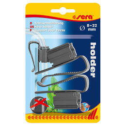 Sera Schlauchhalterung für Fischaquarien aus Kunststoff Schwarz Ø 8-22 mm – Bild 1 von 2