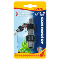 Produktbild von Sera Schlauchverbinder Adapter für Fischaquarien 12 und 16 mm Schwarz aus Kunststoff - 1 Stk.