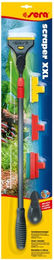 Sera Scraper XXL Scheibenreiniger aus Edelstahl in Schwarz für Aquarien 60-90 cm - 1 Stk. – Bild 1 von 3