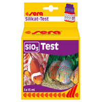 Produktbild von Sera Silikat-Test SiO3 für Süßwasser und Meerwasser im Aquarium oder Teich 3x 15ml - 3 x 15 ml