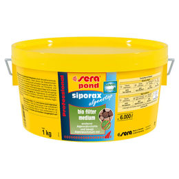 Produktbild von Sera Siporax Pond Algenstop Professional zur Algenbekämpfung im Gartenteich 1 kg - 1 kg