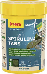 Sera Spirulina Tabs Fischfutter 60 g - 60 g – Bild 1 von 3