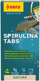 Sera Spirulina Tabs Futter für Garnelen und Pflanzenfresser 24 Stück – Bild 1 von 1