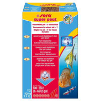 Produktbild von Sera Super Peat Bodengrund für Süßwasserfische zur pH-Wert-Stabilisierung und Huminsäure-Abgabe 500 g - 500 g