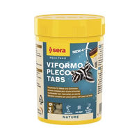 Produktbild von Sera Viformo Pleco Tabs Futtertabletten für Welse und Bodenfische 64 g - 100 ml