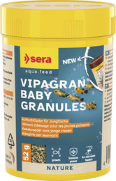 Sera Vipagran Baby Nature Fischfutter Granulat 100 ml - 48 g – Bild 1 von 3
