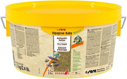 Sera Vipagran Baby Nature Hauptfutter für kleine Fische 1,1 kg - 1100 g – Bild 1 von 2