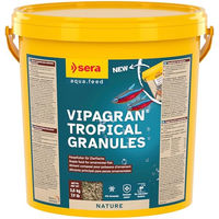 Produktbild von sera Vipagran Nature Softgranulat Gammarus Spirulina Fischfutter für die mittlere Schwimmzone 3 kg - 10 l
