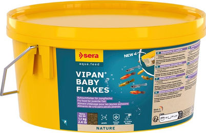 Sera Vipan Baby Flakes Fischfutter für Fische 1,10 kg – Bild 1 von 1