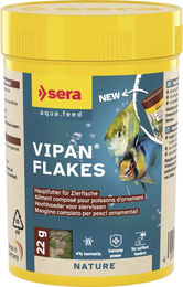 Sera Vipan Nature Fischfutter für Süßwasser ohne Farb- und Aromastoffe sowie Konservierungsstoffe - 100 ml – Bild 1 von 3