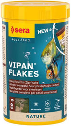 Sera Vipan Nature Flockenfutter für Tropenfische ohne Farb- und Aromastoffe 250 ml - 60 g – Bild 1 von 4