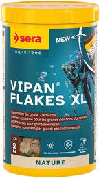 Sera Vipan Nature XL-Hauptfutter Großflocken für Süßwasserfische 1000 ml - 210 g – Bild 1 von 4