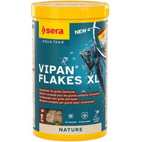 Produktbild von Sera Vipan Nature XL-Hauptfutter Großflocken für Süßwasserfische 1000 ml - 210 g