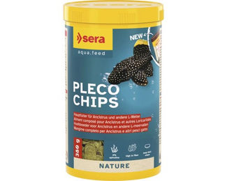 Sera Wels-Chips Nature Süßwasser Fischfutter für Welse 380 g - 1000 ml – Bild 1 von 5