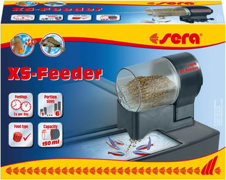 Sera XS-Feeder Futterautomat für Fische in Schwarz aus Kunststoff - 150 ml – Bild 1 von 3