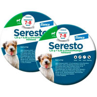 Produktbild von Seresto Halsband für kleine Hunde 2er Pack