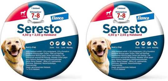 Seresto Halsband für große Hunde über 8 kg – Bild 1 von 1