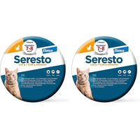 Produktbild von Seresto Halsband für Katzen und Kitten gegen Flöhe und Zecken