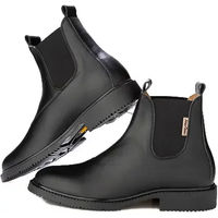Produktbild von Sergio Grasso Freedom Reitstiefel aus Kunstleder für Unisex in Schwarz Größe 38 wasserdicht