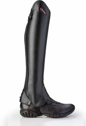 Produktbild von Sergio Grasso Lugano Lederchaps Unisex Schwarz Größe 38/38