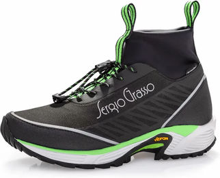 Produktbild von Sergio Grasso Reitstiefel Km Plus für Herren in Schwarz mit Lycra und wasserdichtem Material Größe 44