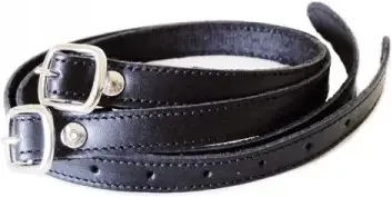 Produktbild von Sergio Grasso Sporenriemen für Pferde aus Leder in Schwarz