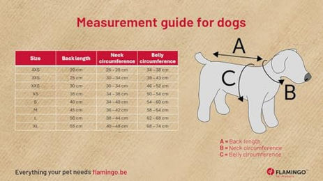 Sergio Schwarz Hundemantel Winter Flamingo aus Kunstleder wasserabweisend – Bild 1 von 4