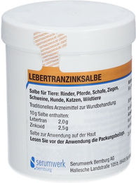 Produktbild von Serumwerk Bernburg Lebertran-Zinksalbe Vet zur Wundpflege