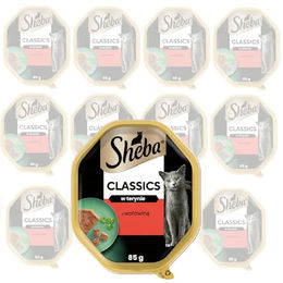 Sheba Classics Katzen Nassfutter Rind in Pastete ohne Farb- und Aromastoffe ohne Konservierungsstoffe 11 x 85g - 85 g – Bild 1 von 4