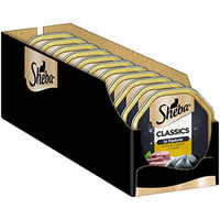 Produktbild von Sheba Classics Nassfutter für Katzen Pastete mit Geflügel Cocktail Huhn und Pute Getreidefrei 2 x 85g