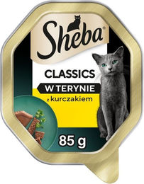 Produktbild von Sheba Classics Nassfutter Huhn Paté für adulte Katzen 85 g ohne Farb- und Aromastoffe