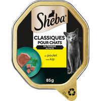 Produktbild von Sheba Classics Paté Huhn 44 x 85 g
