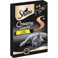 Produktbild von Sheba Creamy Snacks Huhn 8x12g Katzenleckerli Creme - 8 x 12 g