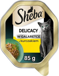 Produktbild von Sheba Delicacy Nassfutter Huhn in Gelee für adulte Katzen 85 g