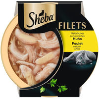 Produktbild von Sheba Filets Huhn in Sauce Katzenfutter 16x60 g