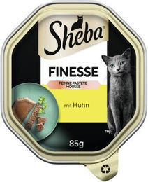 Sheba Finesse Feine Pastete Huhn 22x85g Katzenfutter - 22 x 85 g – Bild 1 von 3