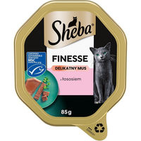 Produktbild von Sheba Finesse Mousse Lachs für adulte Katzen 85 g - 85 g
