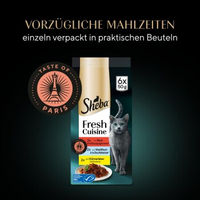 Produktbild von Sheba Fresh Cuisine Nassfutter Katze Adult Taste of Paris Multipack 36x50 g - 36 x 50 g