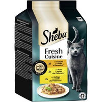 Produktbild von Sheba Fresh Cuisine Nassfutter Katze Adult Taste of Rome Multipack 36x50 g - 36 x 50 g