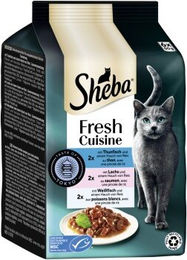 Sheba Fresh Cuisine Nassfutter Katze Adult Taste of Tokio 36x50 g Beutel - 36 x 50 g – Bild 1 von 3