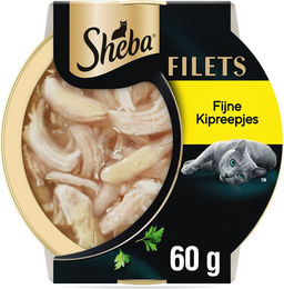 Sheba Katzen Feine Hühnerstreifen in Sauce 16 x 60 g – Bild 1 von 2