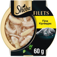 Produktbild von Sheba Katzen Feine Hühnerstreifen in Sauce 16 x 60 g