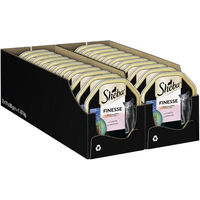 Produktbild von Sheba Katzen Nassfutter Mousse mit Lachs MSC für erwachsene Katzen 22 x 85g